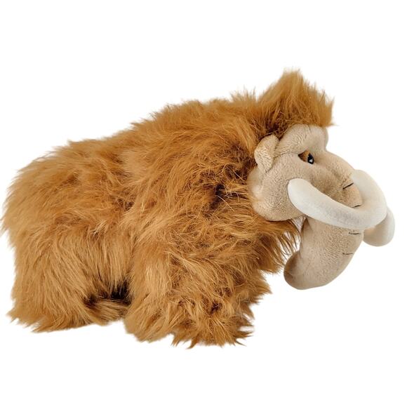 Ganz Webkinz Mammoth Plush 12" Brown Woolly Stuffed Animal Toy GANZ WEBKINZ - Picture 6 of 14